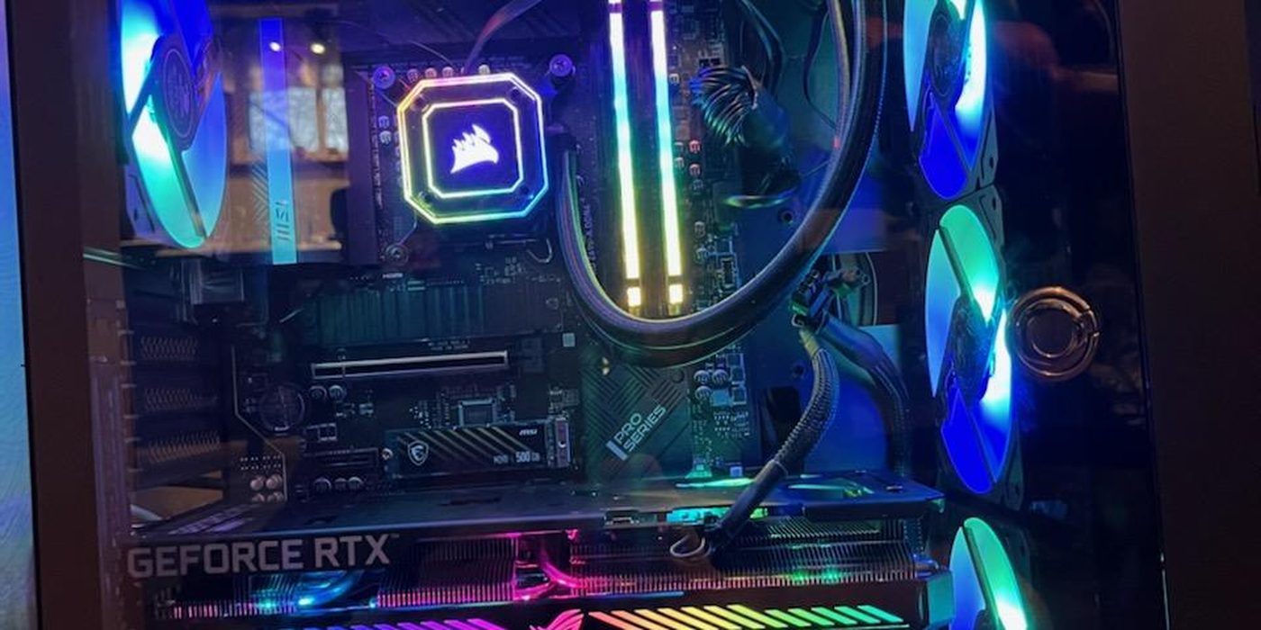 Custom RGB gaming PC build